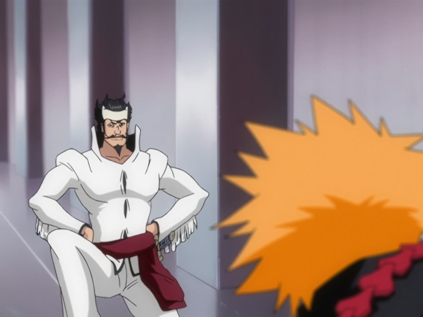 Bleach Ep 151: The Raging Storm! Encounter with the Dancing Arrancar @ 00:08:59