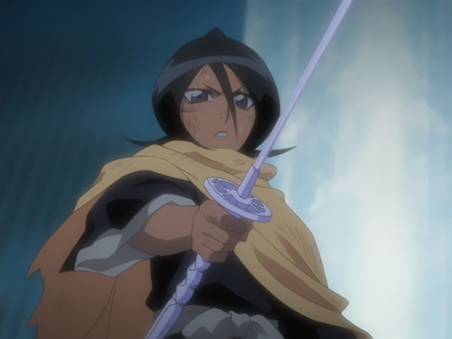 Bleach Ep 155: Rukia Retaliates! Release the Desperate Kido @ 00:08:35