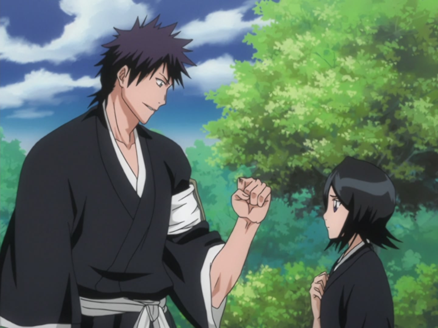 Bleach Ep 160: Testament, Your Heart Is Right Here... @ 00:14:35