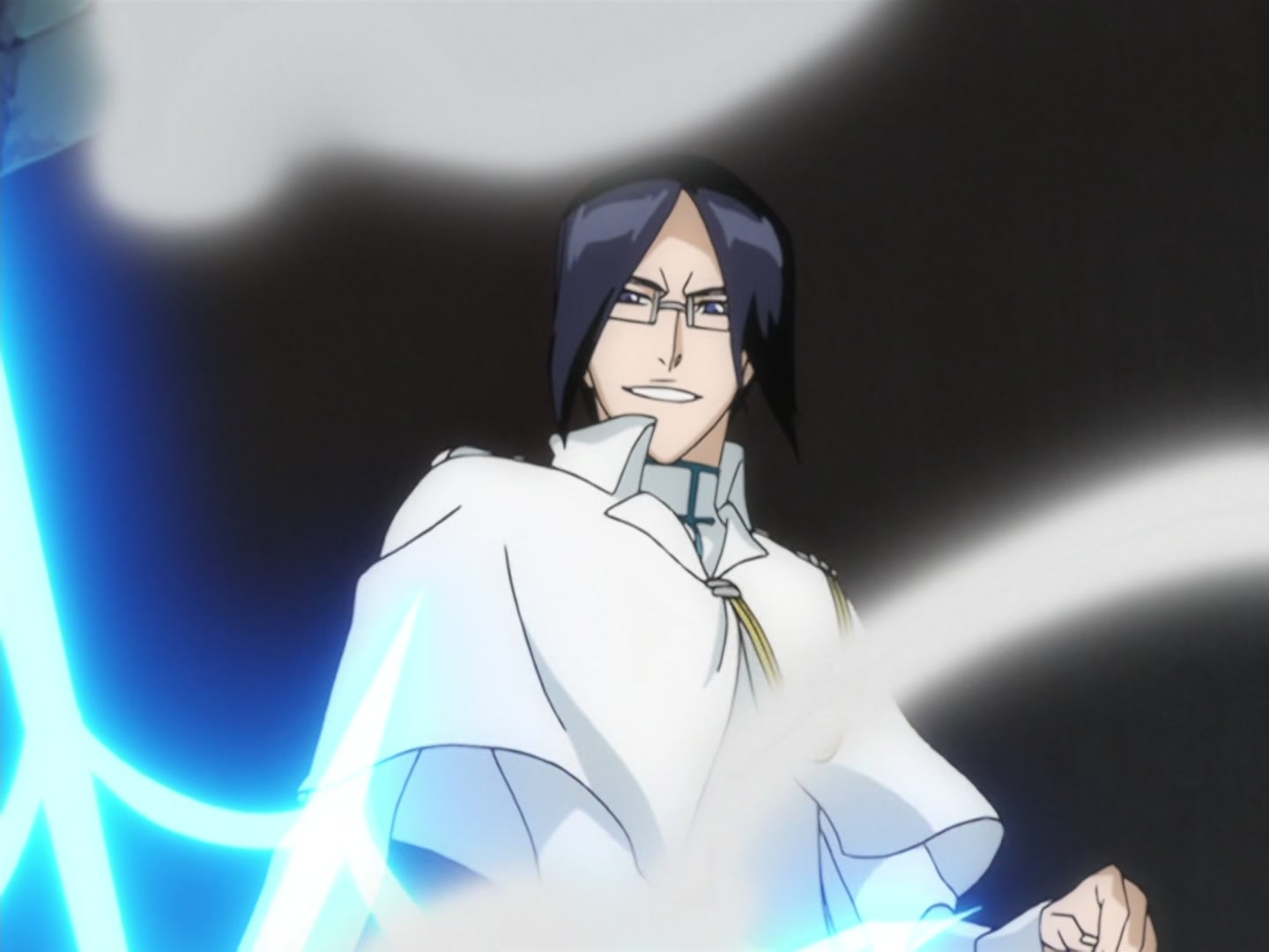 Bleach Ep 163: Shinigami and Quincy, Battle with Madness @ 00:05:19
