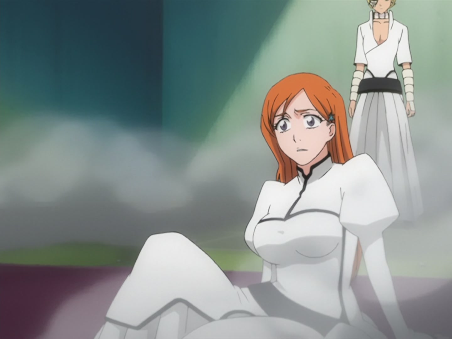 Bleach Ep 163: Shinigami and Quincy, Battle with Madness @ 00:05:34