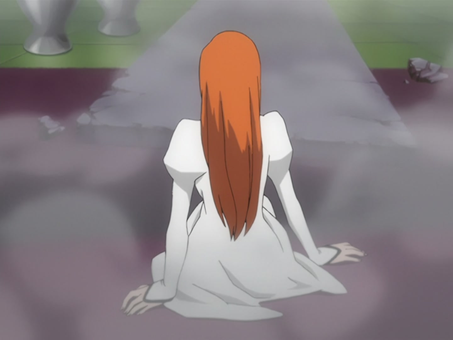 Bleach Ep 163: Shinigami and Quincy, Battle with Madness @ 00:05:48