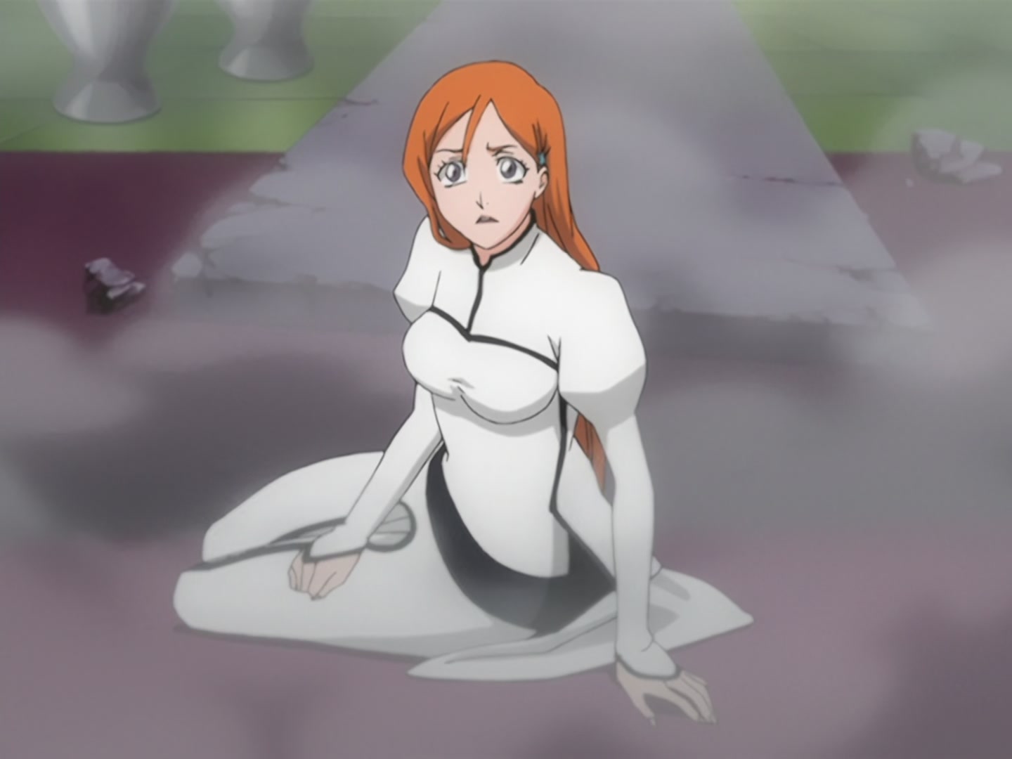 Bleach Ep 163: Shinigami and Quincy, Battle with Madness @ 00:05:53