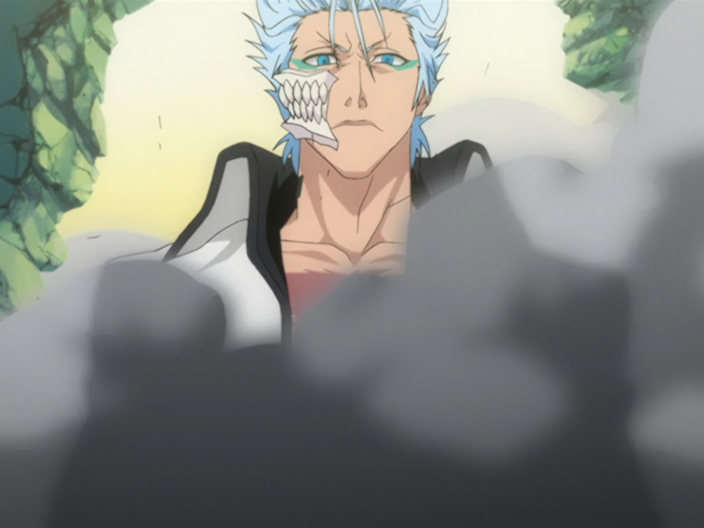 Bleach Ep 163: Shinigami and Quincy, Battle with Madness @ 00:08:21