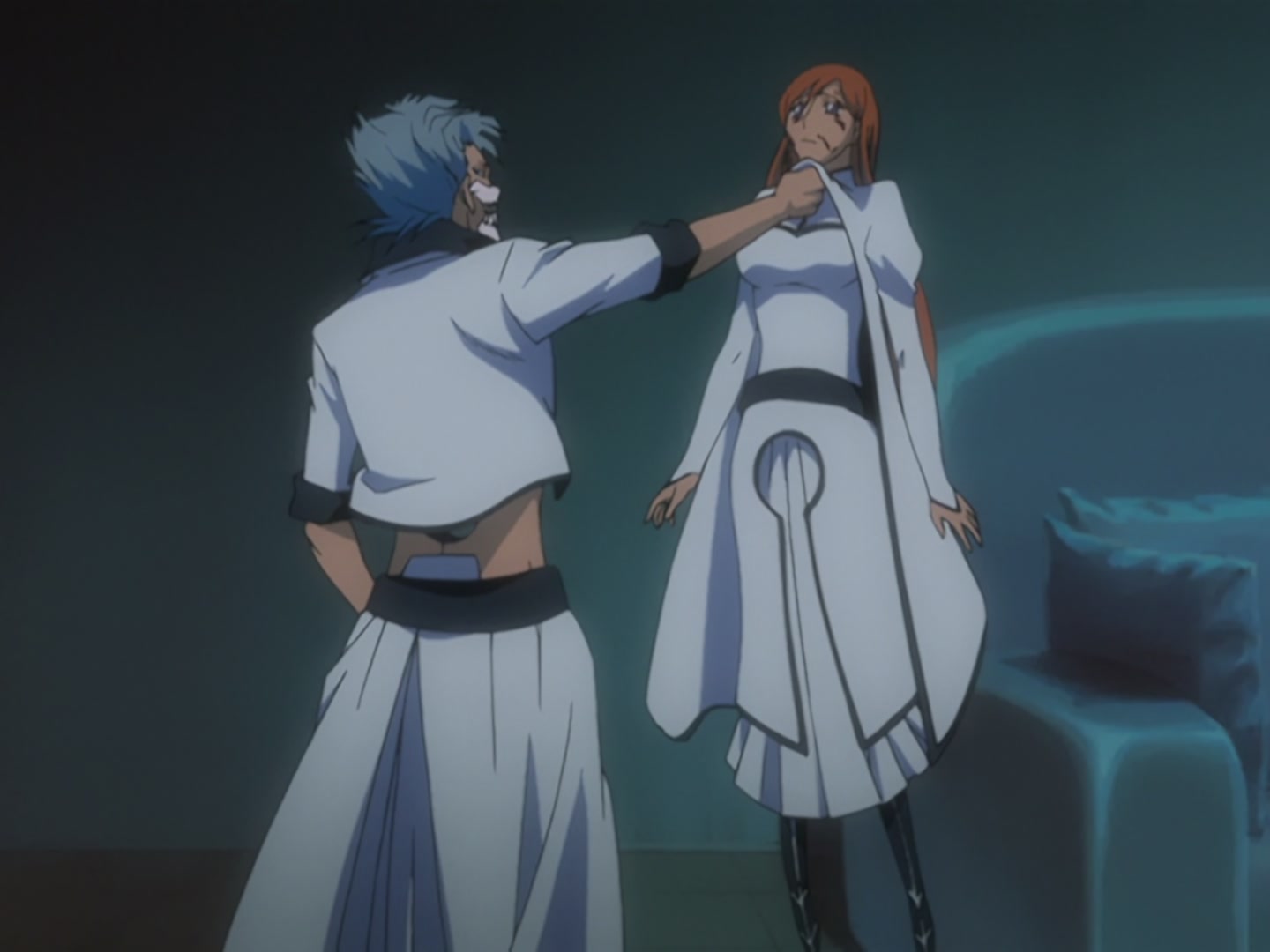 Bleach Ep 163: Shinigami and Quincy, Battle with Madness @ 00:10:45