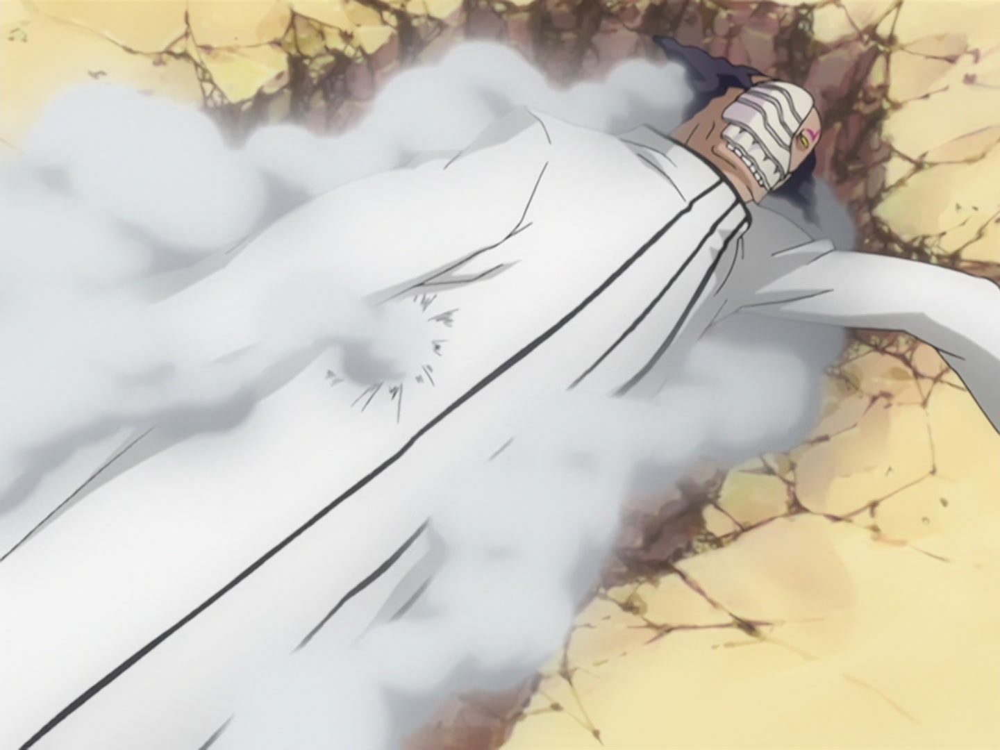 Bleach Ep 163: Shinigami and Quincy, Battle with Madness @ 00:11:04