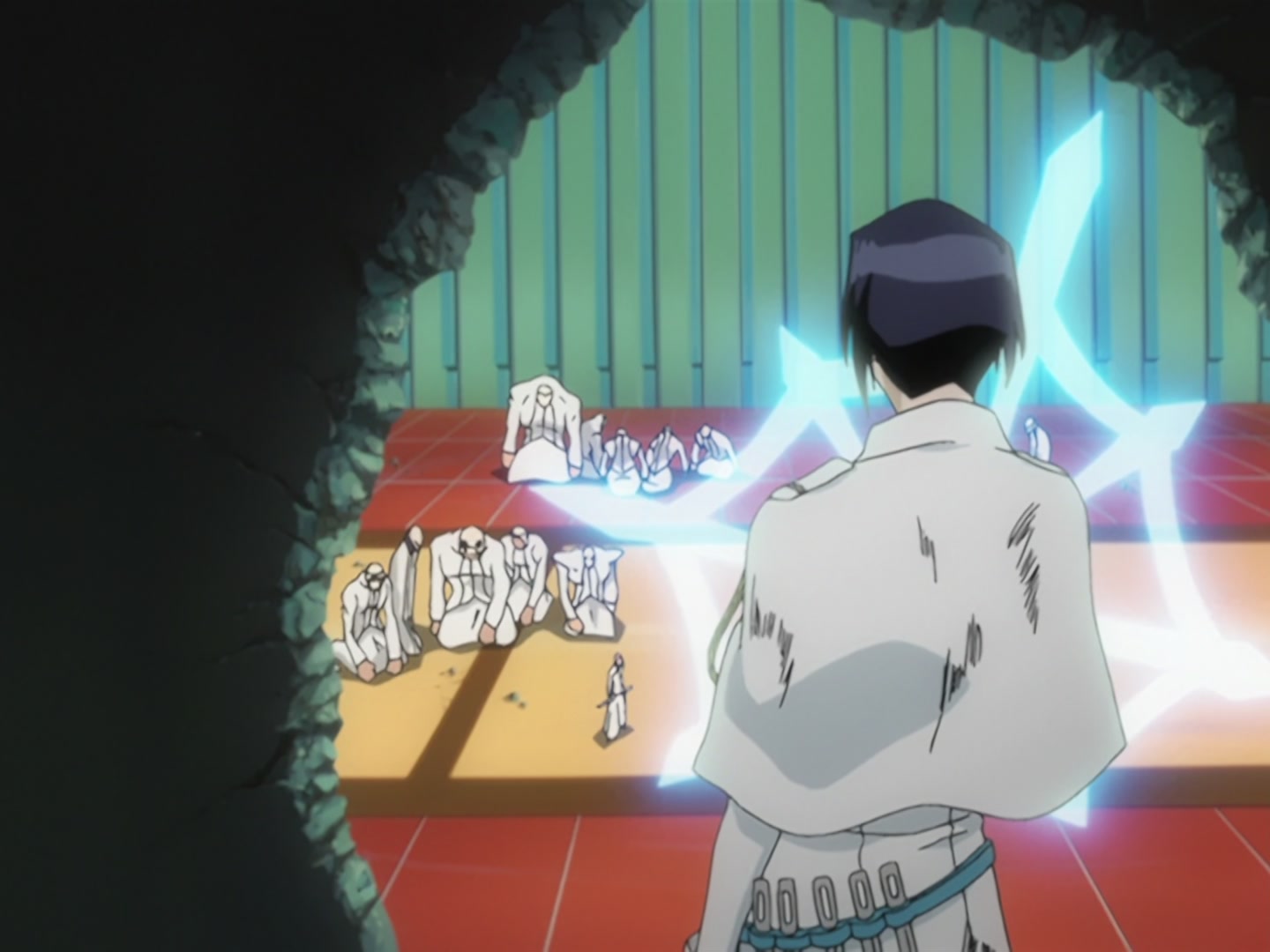 Bleach Ep 163: Shinigami and Quincy, Battle with Madness @ 00:11:37