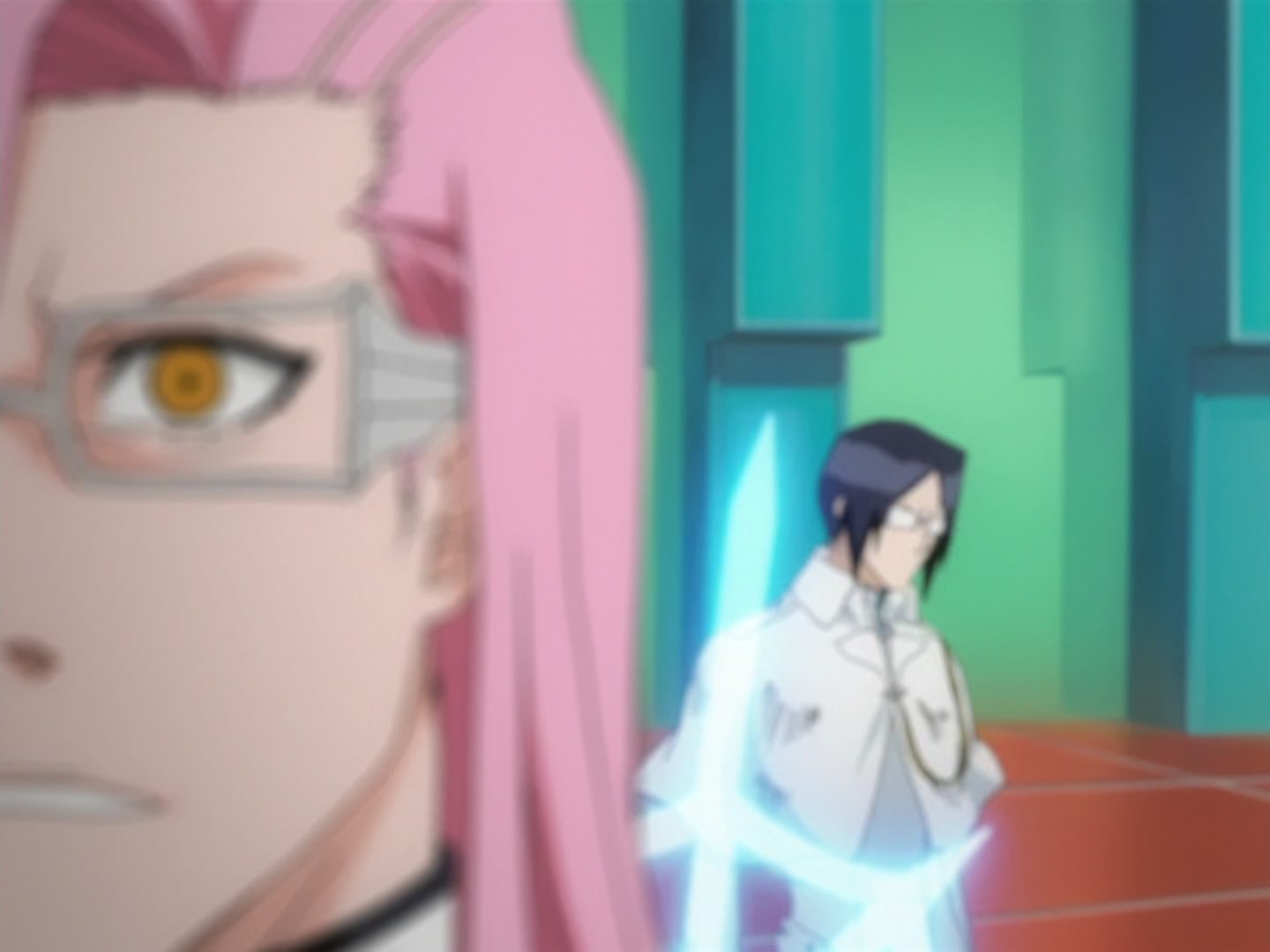 Bleach Ep 163: Shinigami and Quincy, Battle with Madness @ 00:13:42