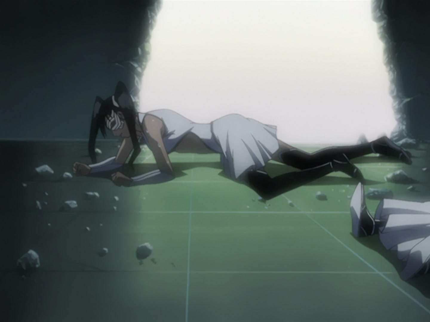 Bleach Ep 163: Shinigami and Quincy, Battle with Madness @ 00:16:53