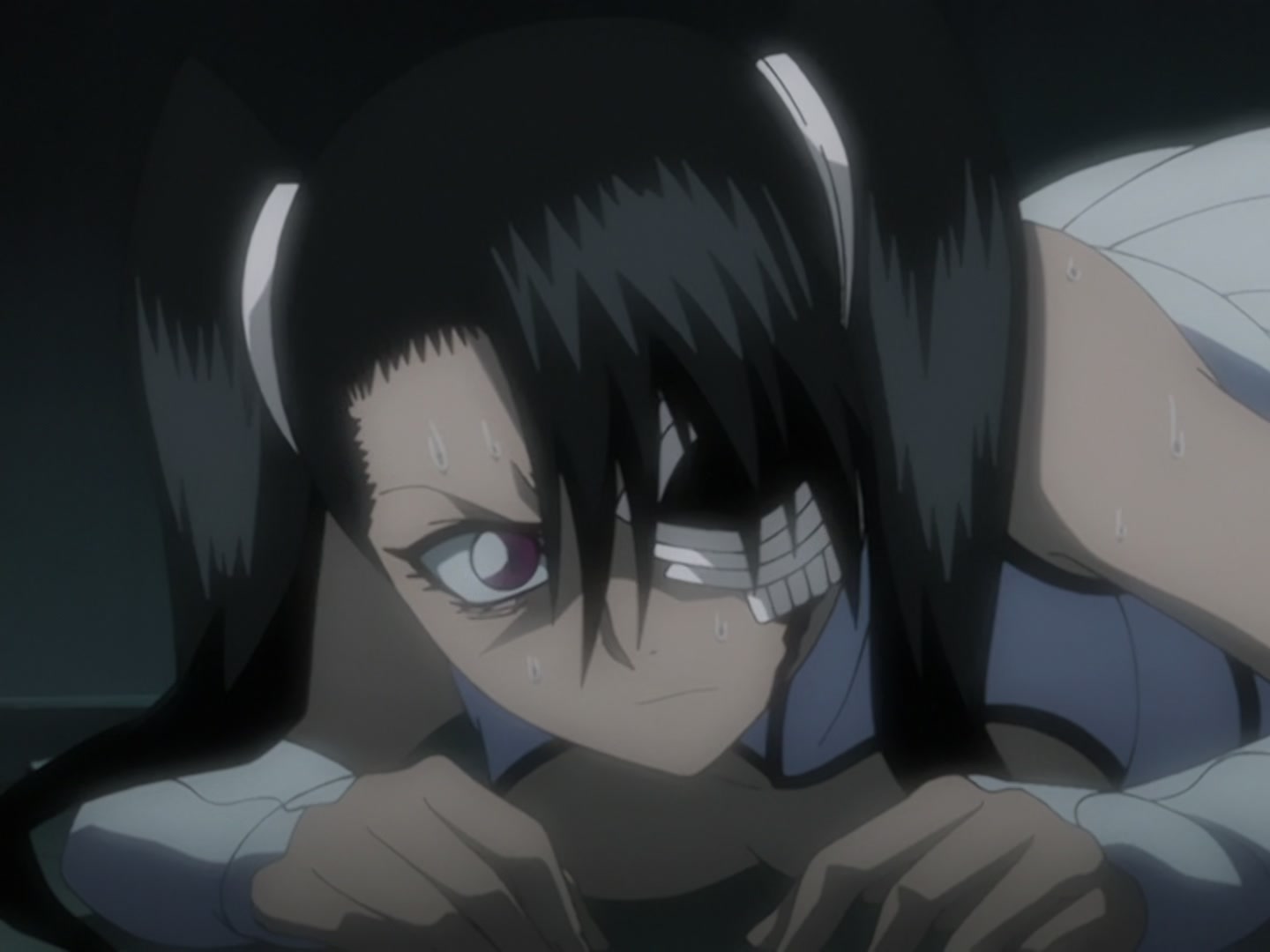 Bleach Ep 163: Shinigami and Quincy, Battle with Madness @ 00:16:58