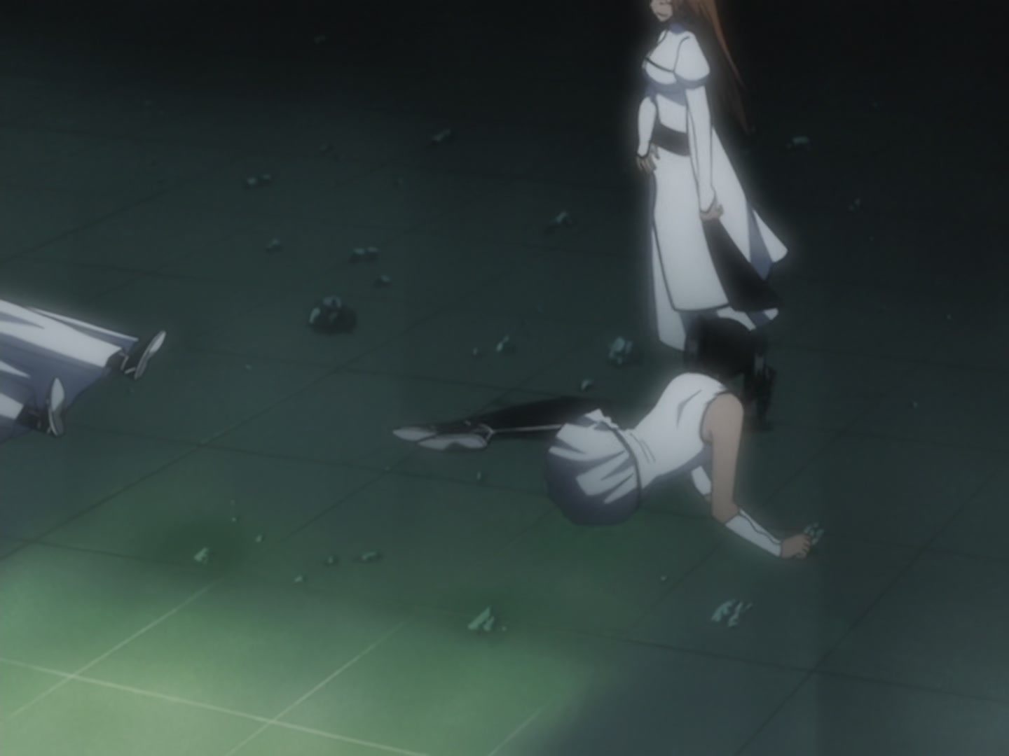 Bleach Ep 163: Shinigami and Quincy, Battle with Madness @ 00:17:51