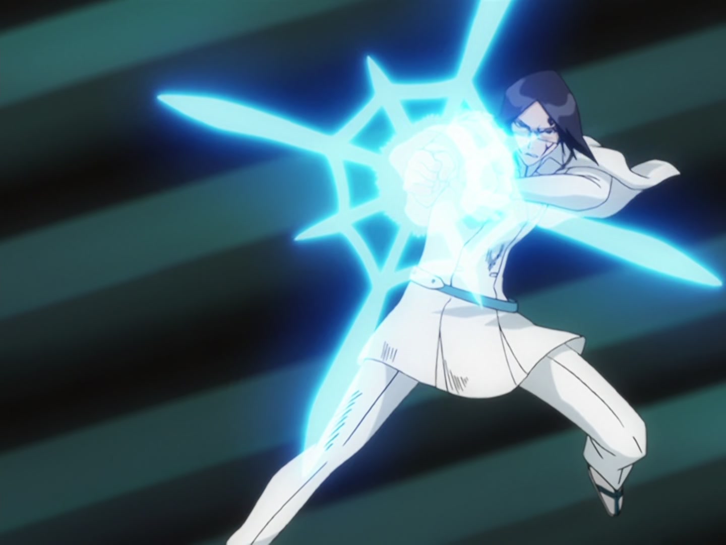Bleach Ep 163: Shinigami and Quincy, Battle with Madness @ 00:19:07