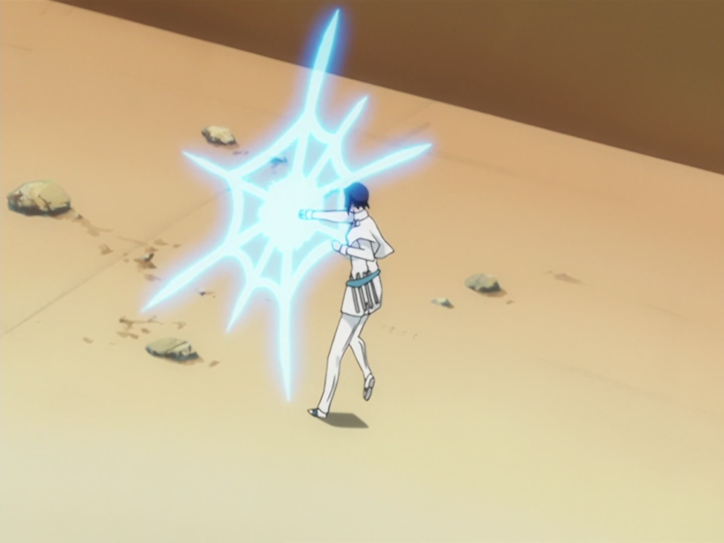 Bleach Ep 163: Shinigami and Quincy, Battle with Madness @ 00:19:55