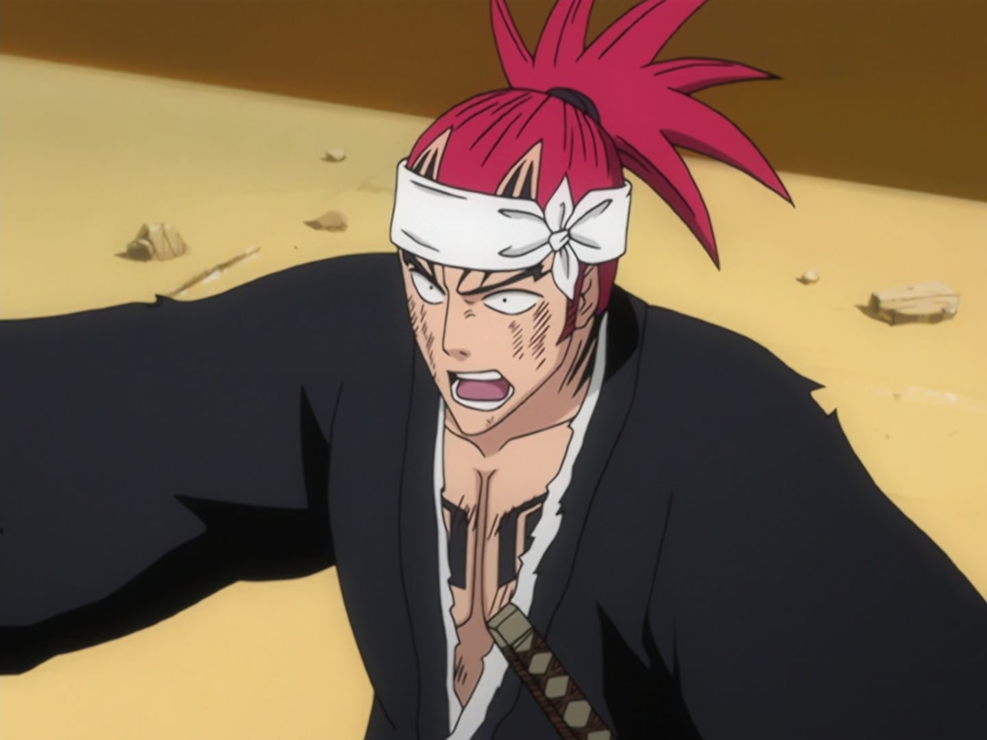Bleach Ep 165: The Murderous Intent Boils! The Joyful Grimmjow @ 00:05:42