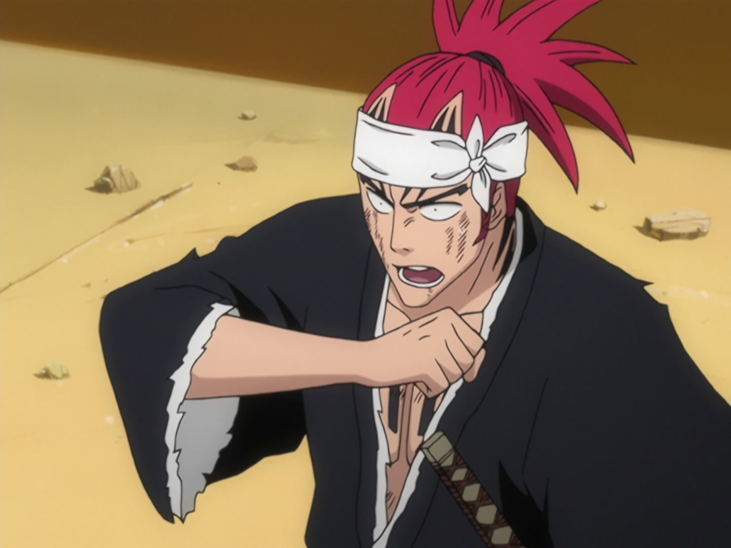 Bleach Ep 165: The Murderous Intent Boils! The Joyful Grimmjow @ 00:05:47