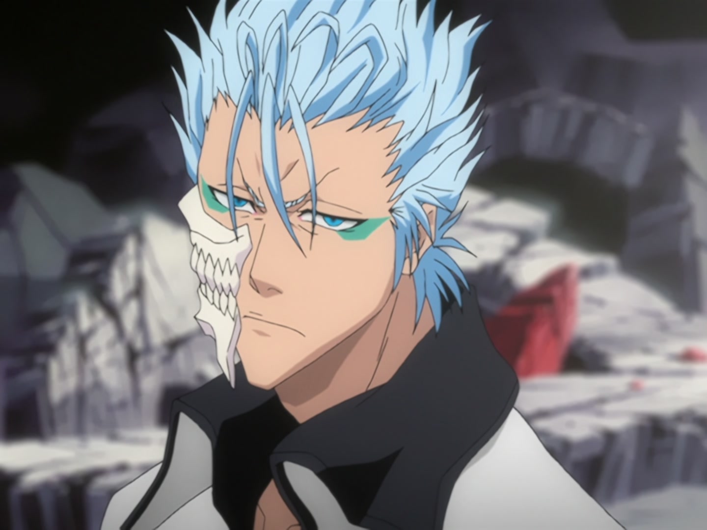 Bleach Ep 165: The Murderous Intent Boils! The Joyful Grimmjow @ 00:07:26