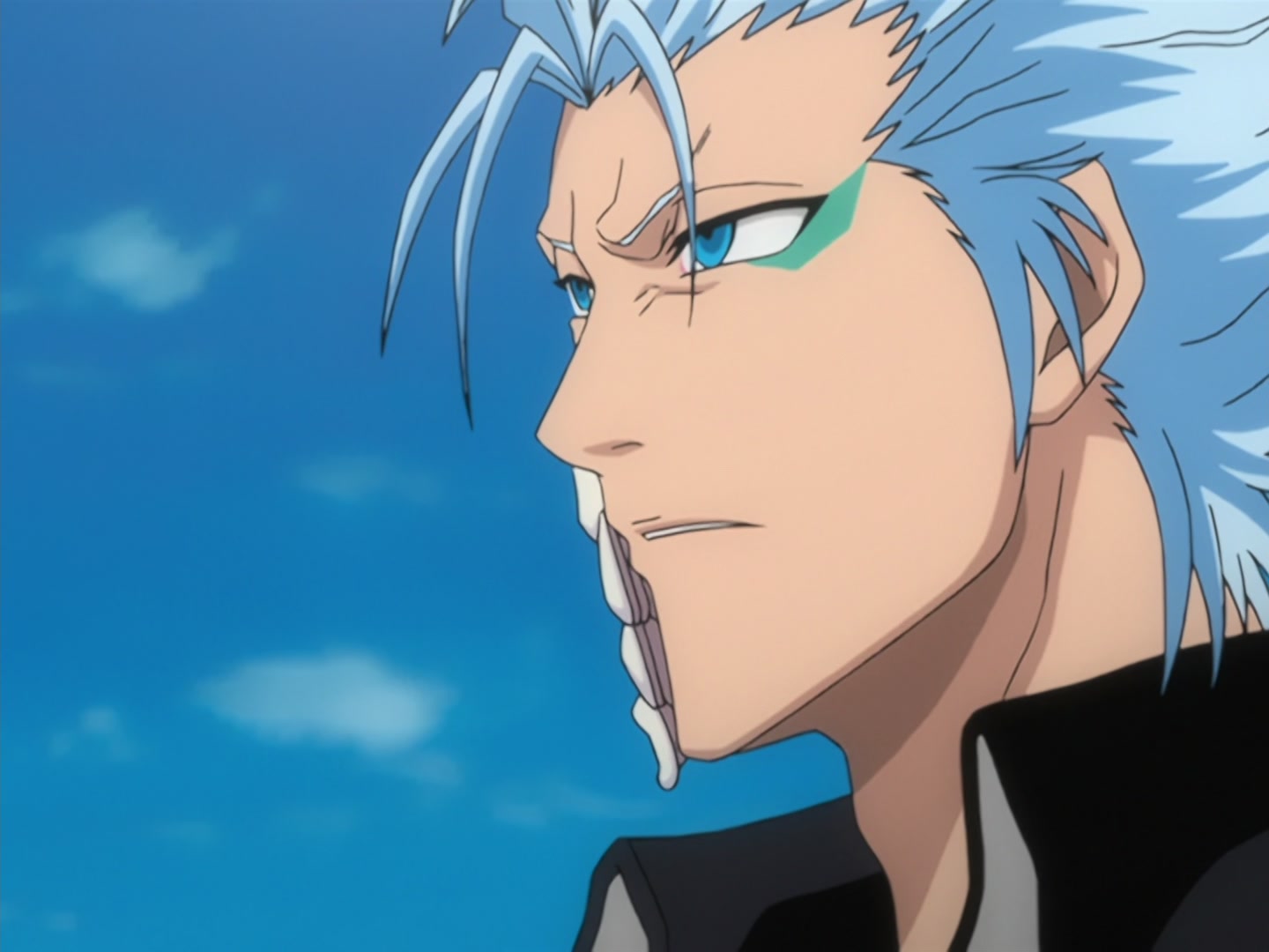 Bleach Ep 165: The Murderous Intent Boils! The Joyful Grimmjow @ 00:09:44