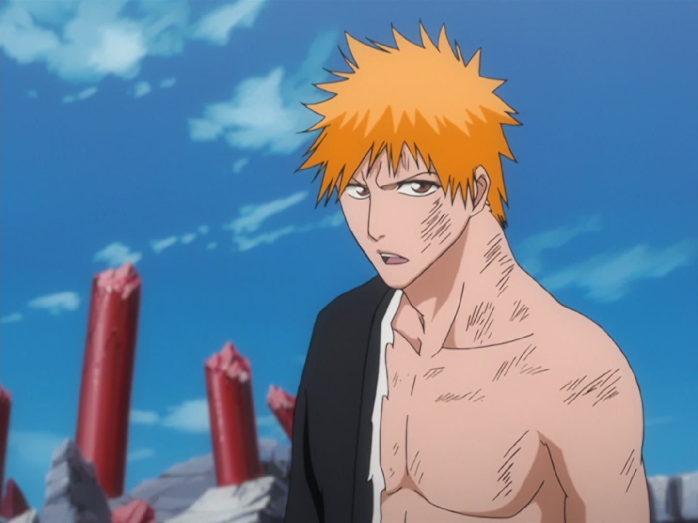 Bleach Ep 165: The Murderous Intent Boils! The Joyful Grimmjow @ 00:11:10