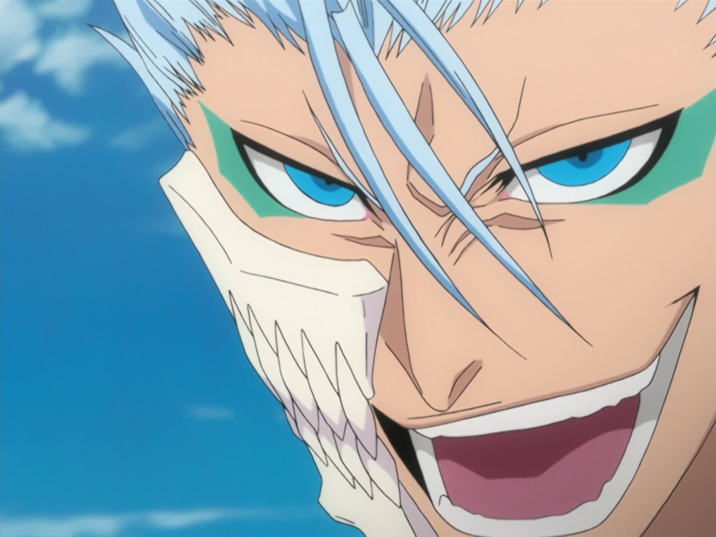 Bleach Ep 165: The Murderous Intent Boils! The Joyful Grimmjow @ 00:11:29