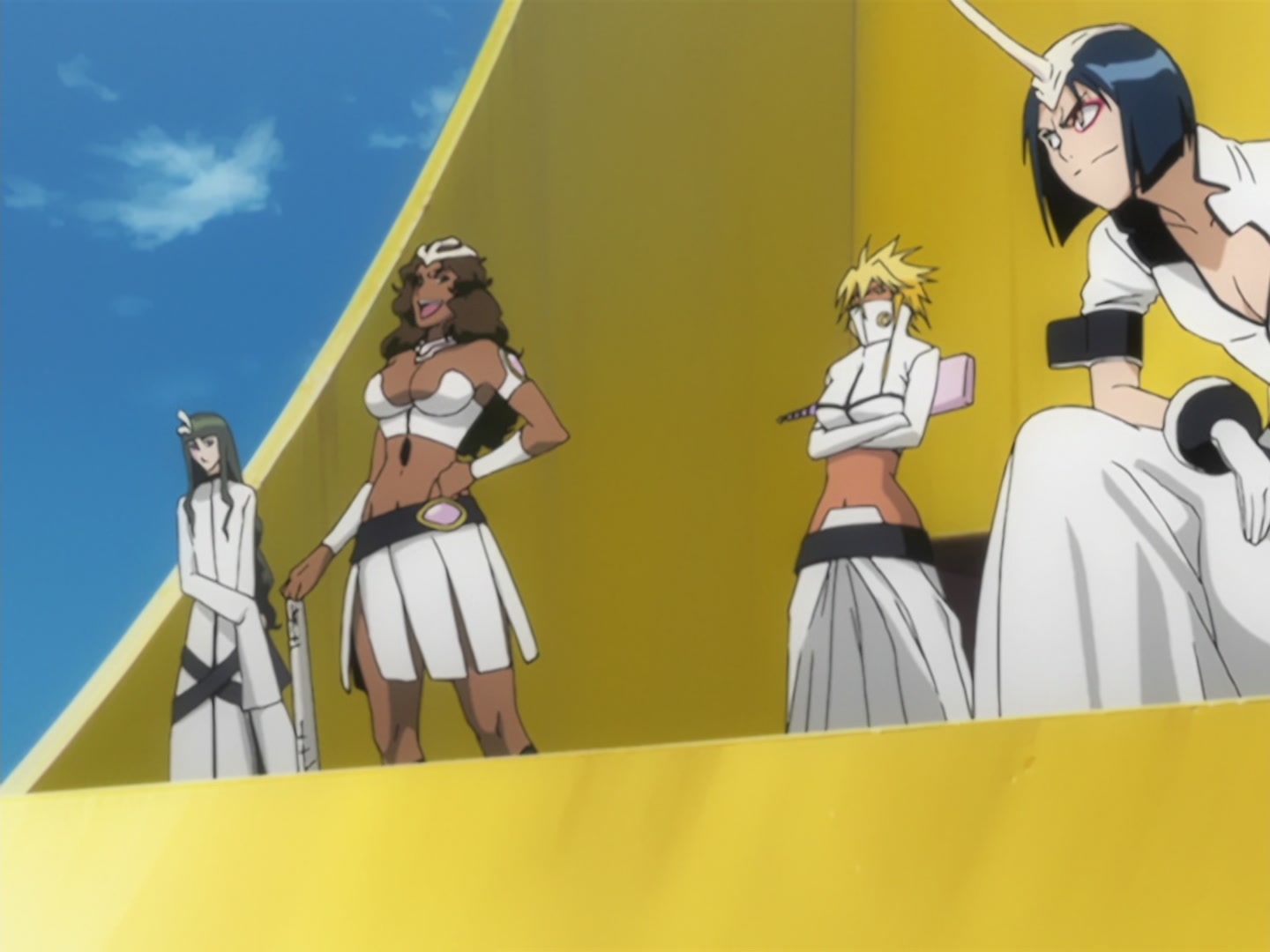 Bleach Ep 166: Desperate Effort vs. Desperate Effort! Hollowized Ichigo @ 00:07:41