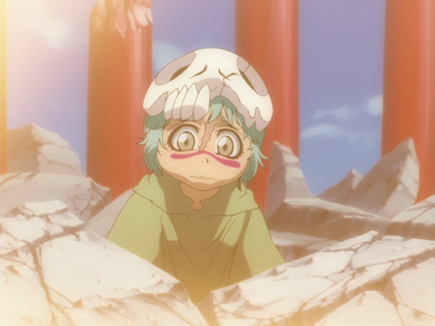 Bleach Ep 166: Desperate Effort vs. Desperate Effort! Hollowized Ichigo @ 00:11:10
