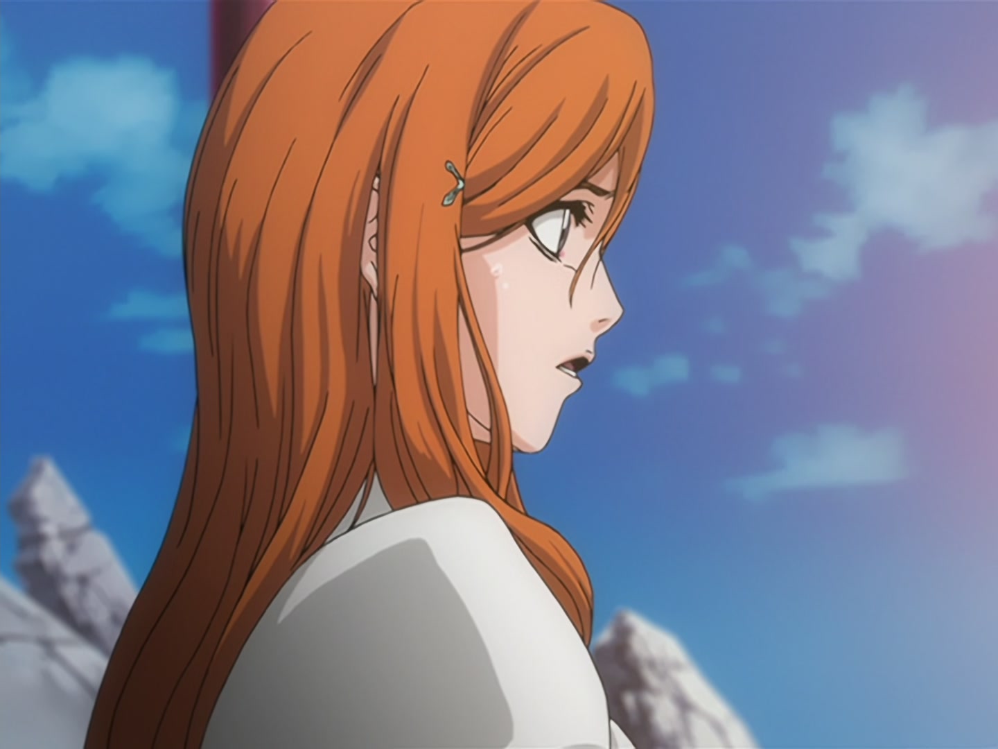 Bleach Ep 166: Desperate Effort vs. Desperate Effort! Hollowized Ichigo @ 00:12:55