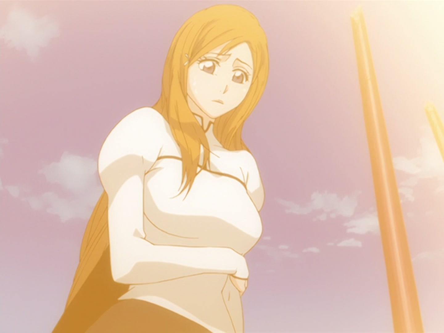 Bleach Ep 166: Desperate Effort vs. Desperate Effort! Hollowized Ichigo @ 00:13:23