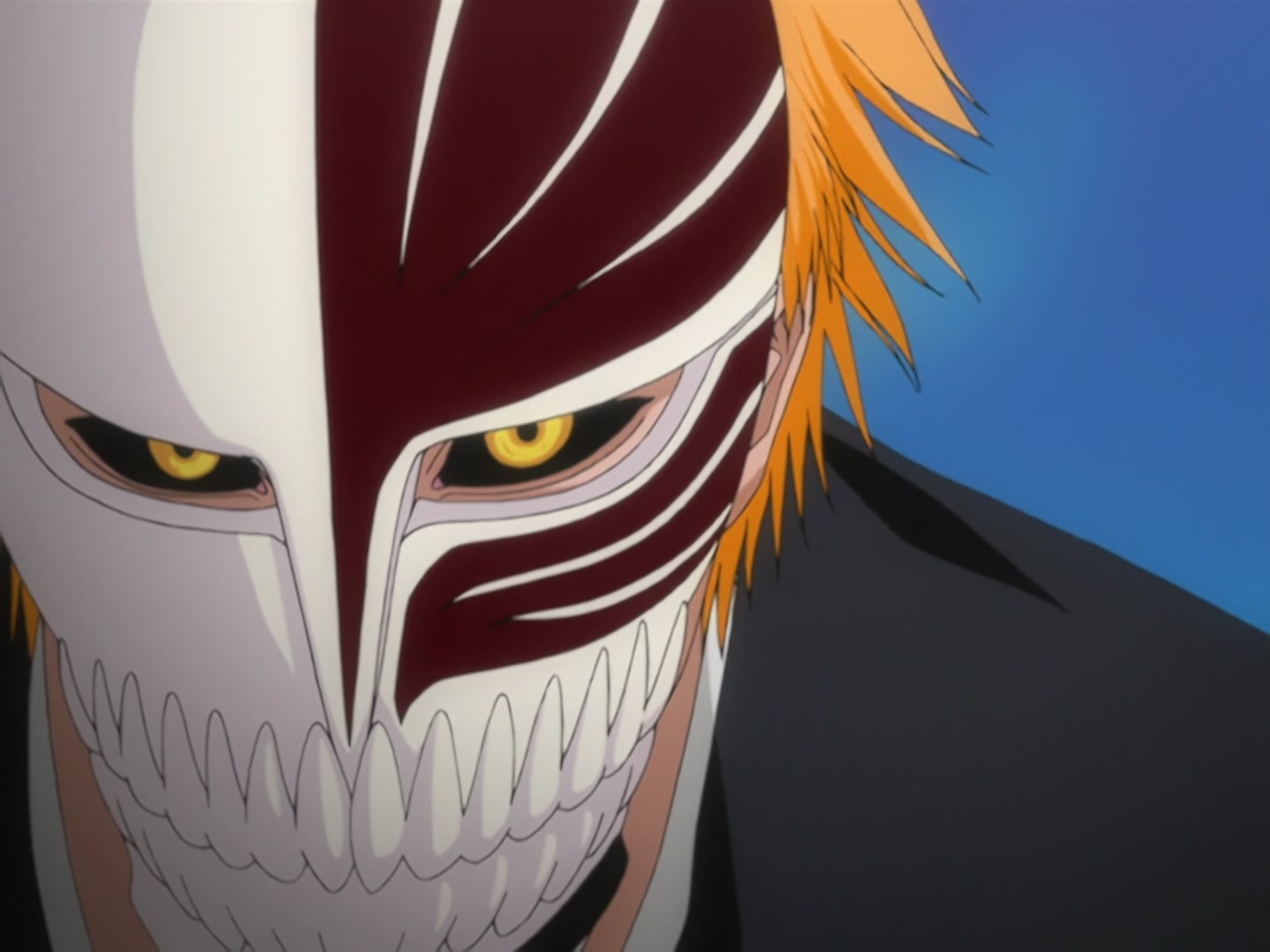 Bleach Ep 166: Desperate Effort vs. Desperate Effort! Hollowized Ichigo @ 00:14:21