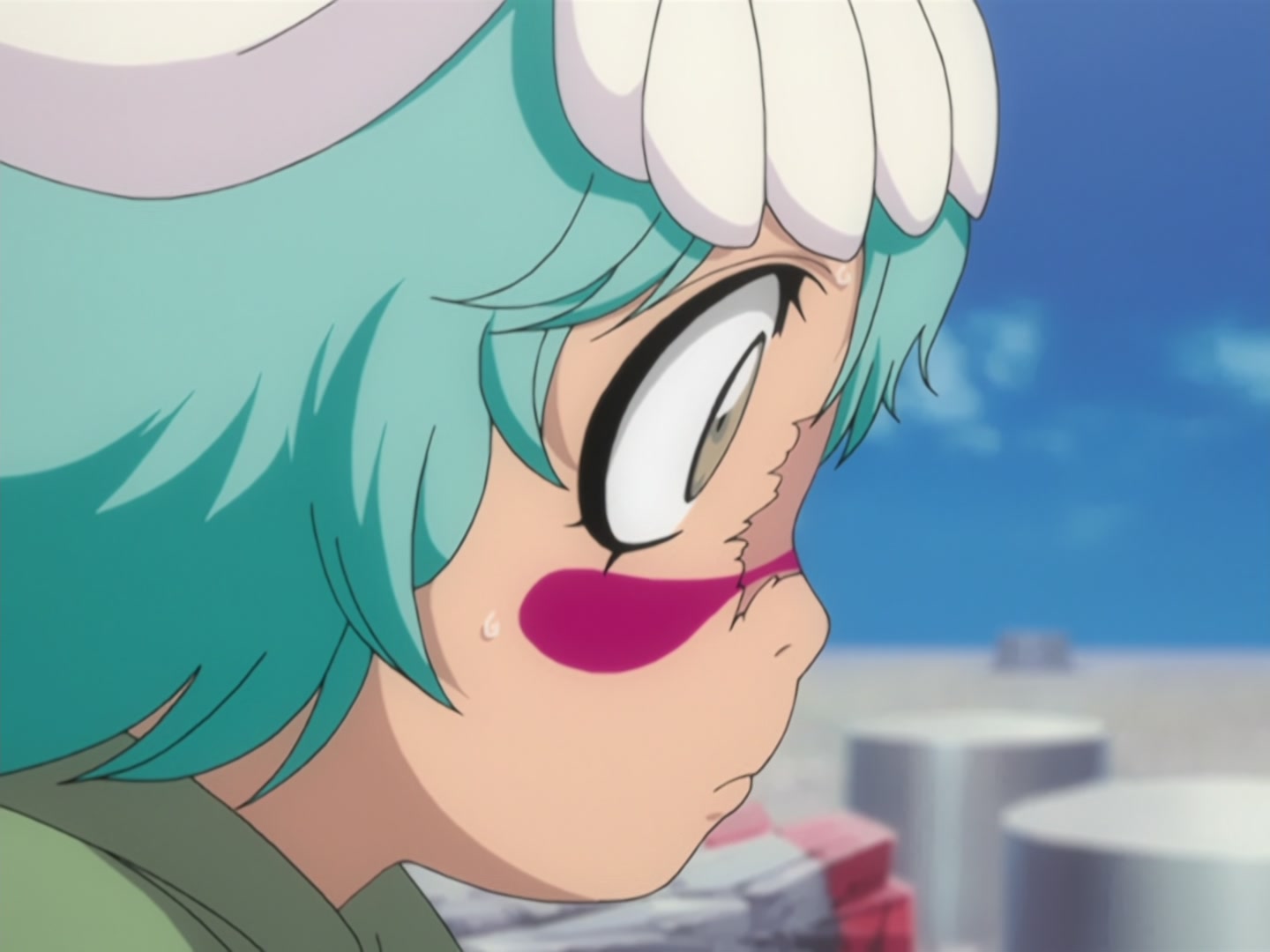 Bleach Ep 166: Desperate Effort vs. Desperate Effort! Hollowized Ichigo @ 00:16:29