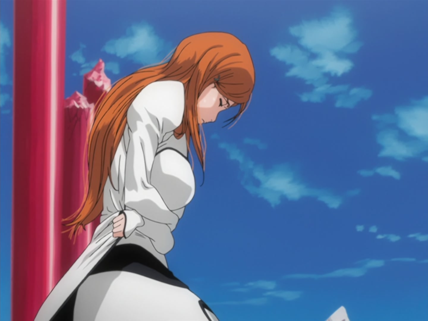 Bleach Ep 166: Desperate Effort vs. Desperate Effort! Hollowized Ichigo @ 00:17:36