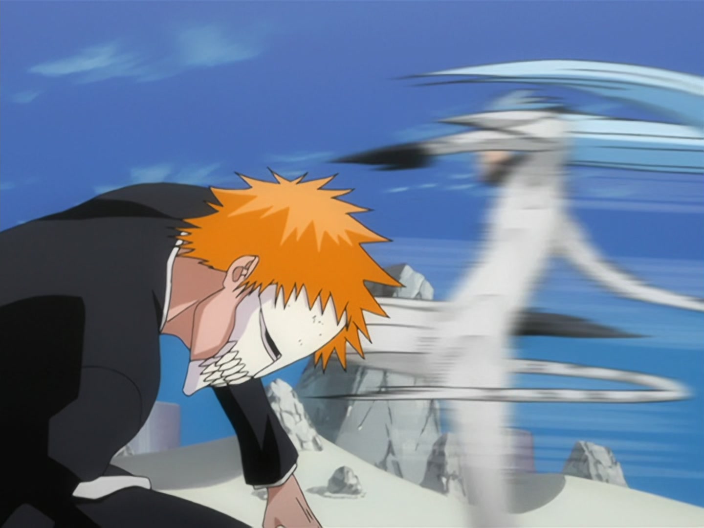 Bleach Ep 167: The Moment of Conclusion, The End of Grimmjow @ 00:03:53
