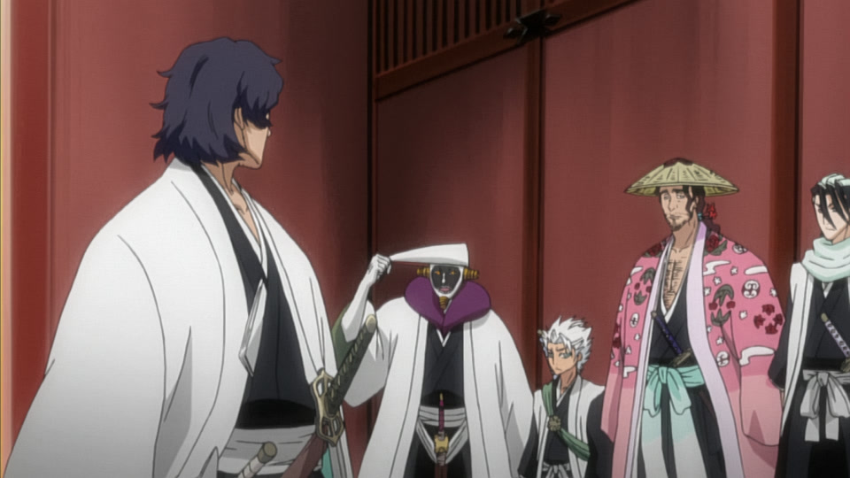 Bleach Ep 179: Confrontation!? Amagai vs. Gotei 13 @ 00:03:29