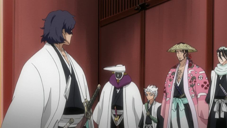 Bleach Ep 179: Confrontation!? Amagai vs. Gotei 13 @ 00:03:34