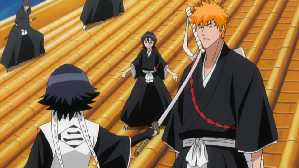Bleach Ep 181: The 2nd Division Sorties! Ichigo is Surrounded @ 00:03:38