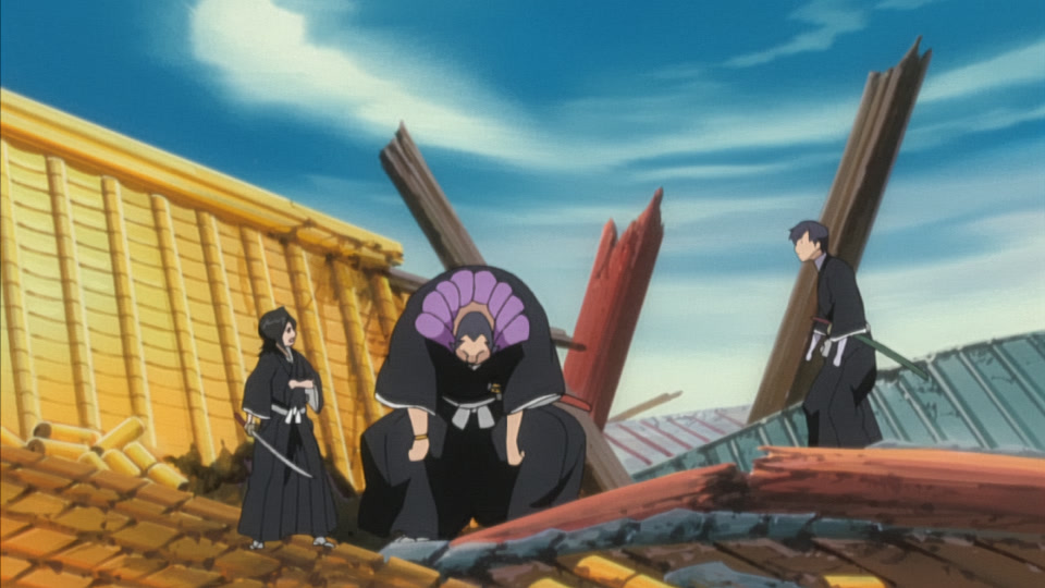 Bleach Ep 181: The 2nd Division Sorties! Ichigo is Surrounded @ 00:09:39