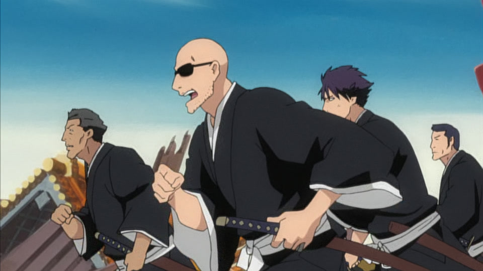 Bleach Ep 181: The 2nd Division Sorties! Ichigo is Surrounded @ 00:09:54