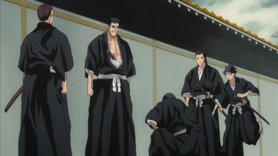 Bleach Ep 184: Kira and Kibune, Offense and Defense @ 00:03:48