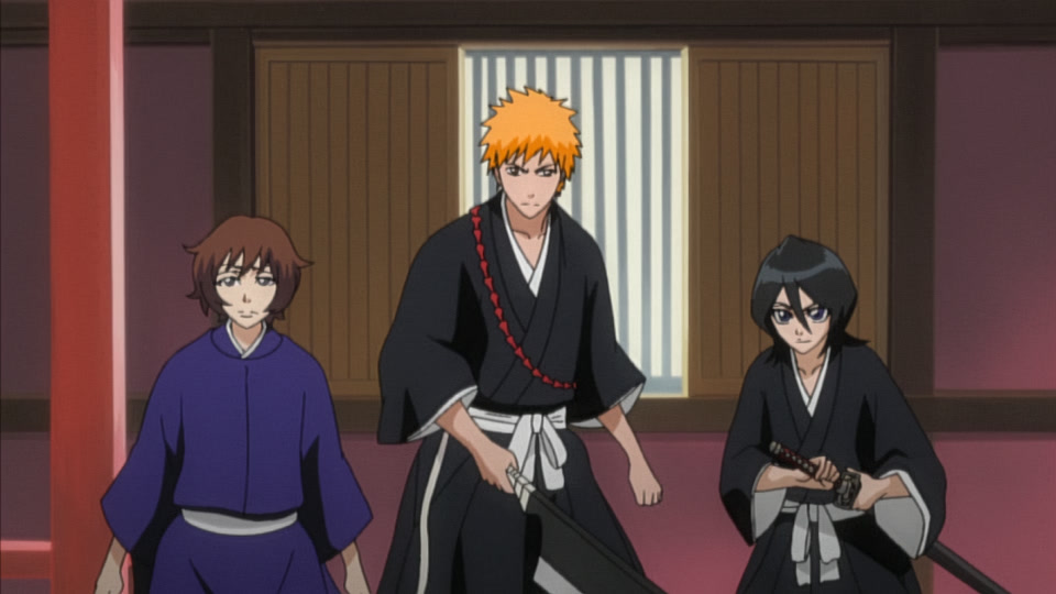 Bleach Ep 187: Ichigo Rages! The Assassin's Secret @ 00:01:58