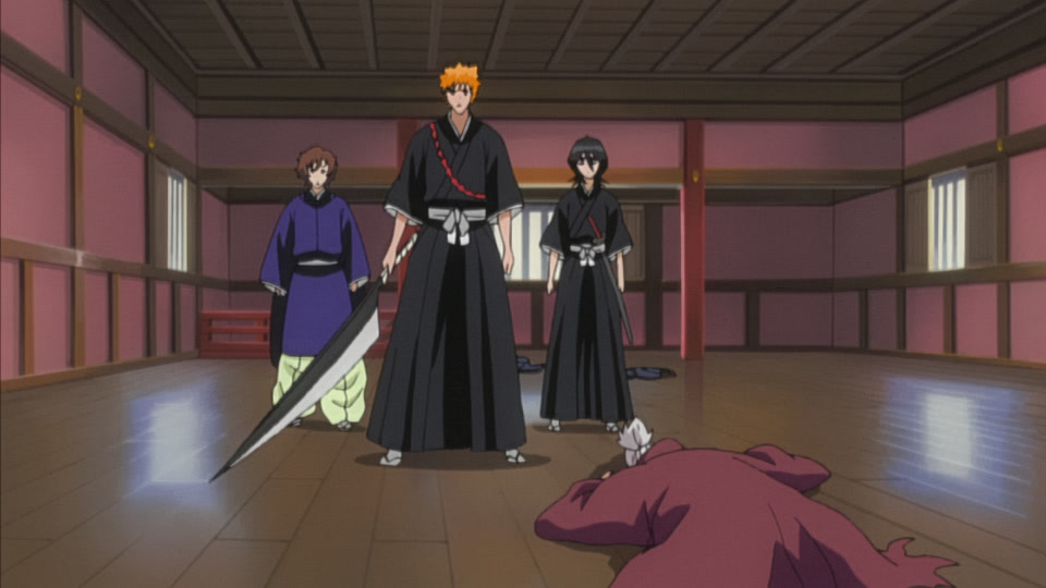 Bleach Ep 187: Ichigo Rages! The Assassin's Secret @ 00:03:05
