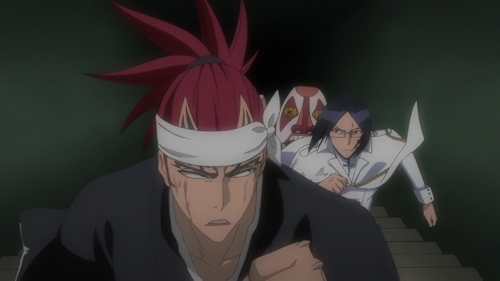 Bleach Ep 191: The Frightening Banquet, Szayelaporro Theater @ 00:02:41