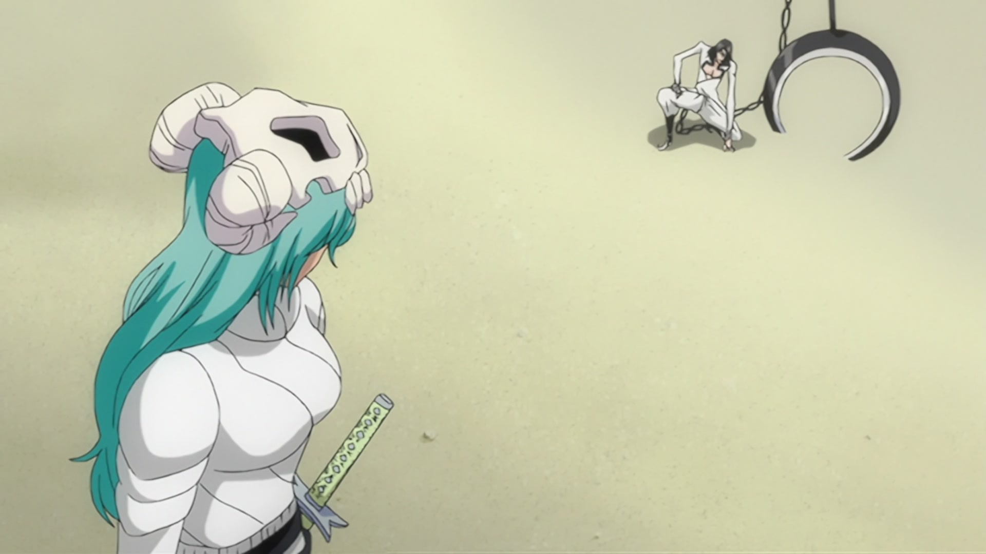 Bleach Ep 195: The Ultimate Union! Pesche's Seriousness @ 00:01:53