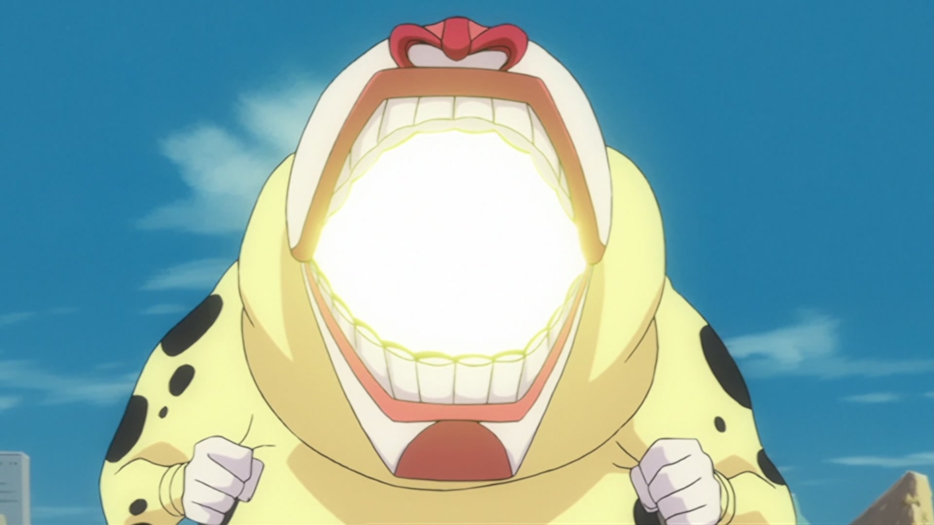 Bleach Ep 195: The Ultimate Union! Pesche's Seriousness @ 00:03:33