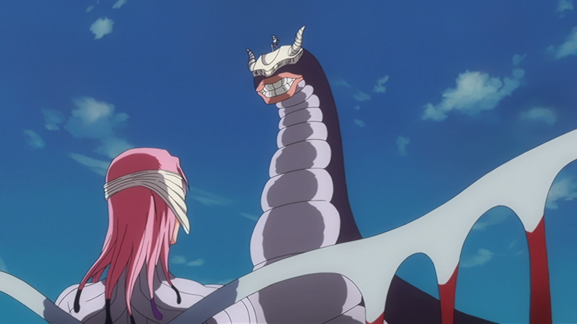 Bleach Ep 195: The Ultimate Union! Pesche's Seriousness @ 00:03:48