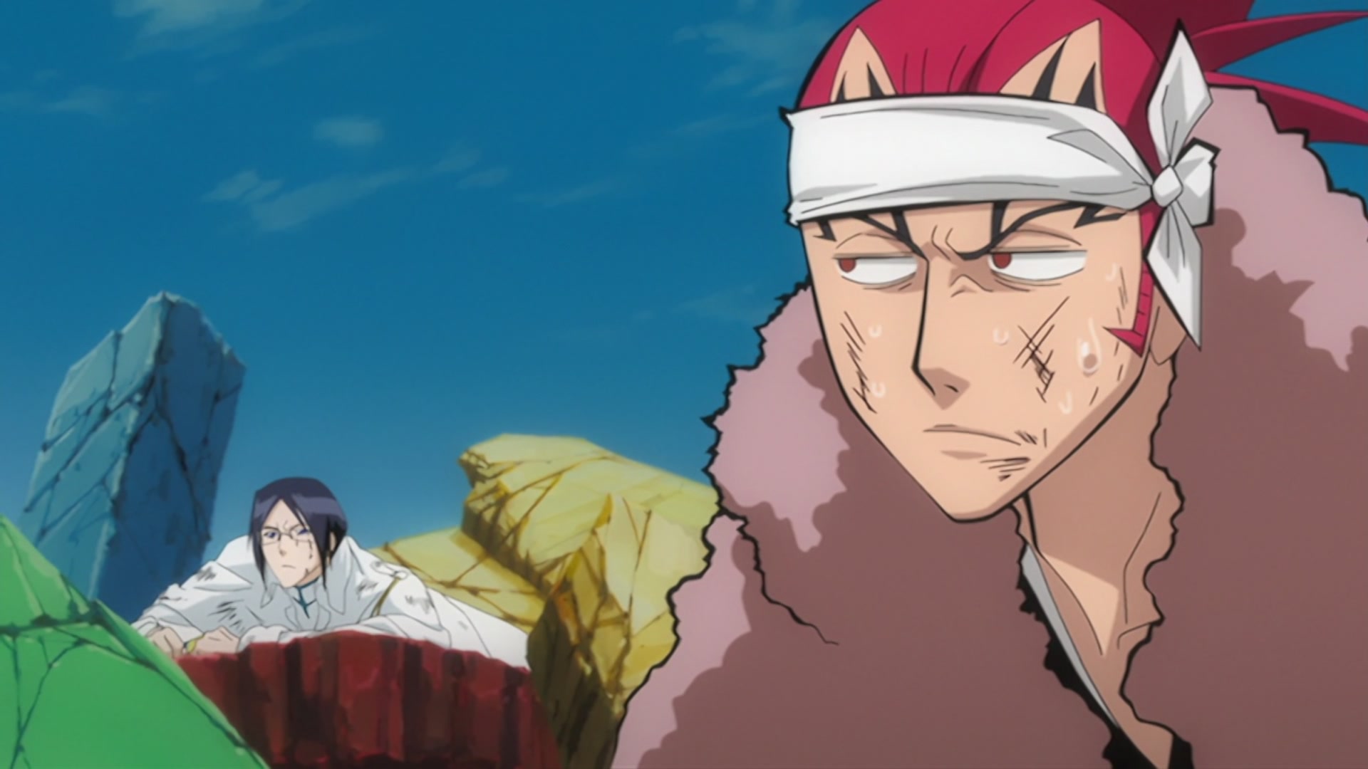 Bleach Ep 195: The Ultimate Union! Pesche's Seriousness @ 00:07:12