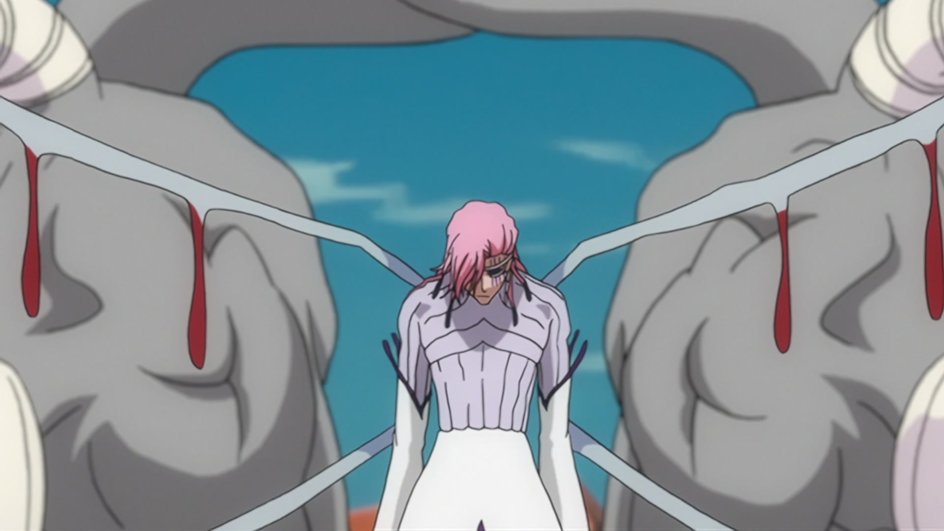 Bleach Ep 195: The Ultimate Union! Pesche's Seriousness @ 00:07:41