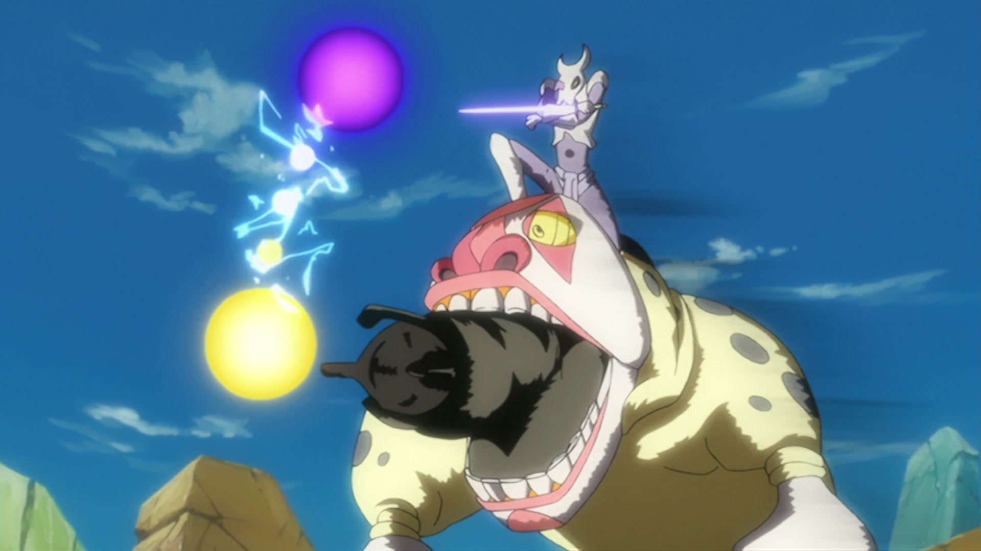 Bleach Ep 195: The Ultimate Union! Pesche's Seriousness @ 00:09:06