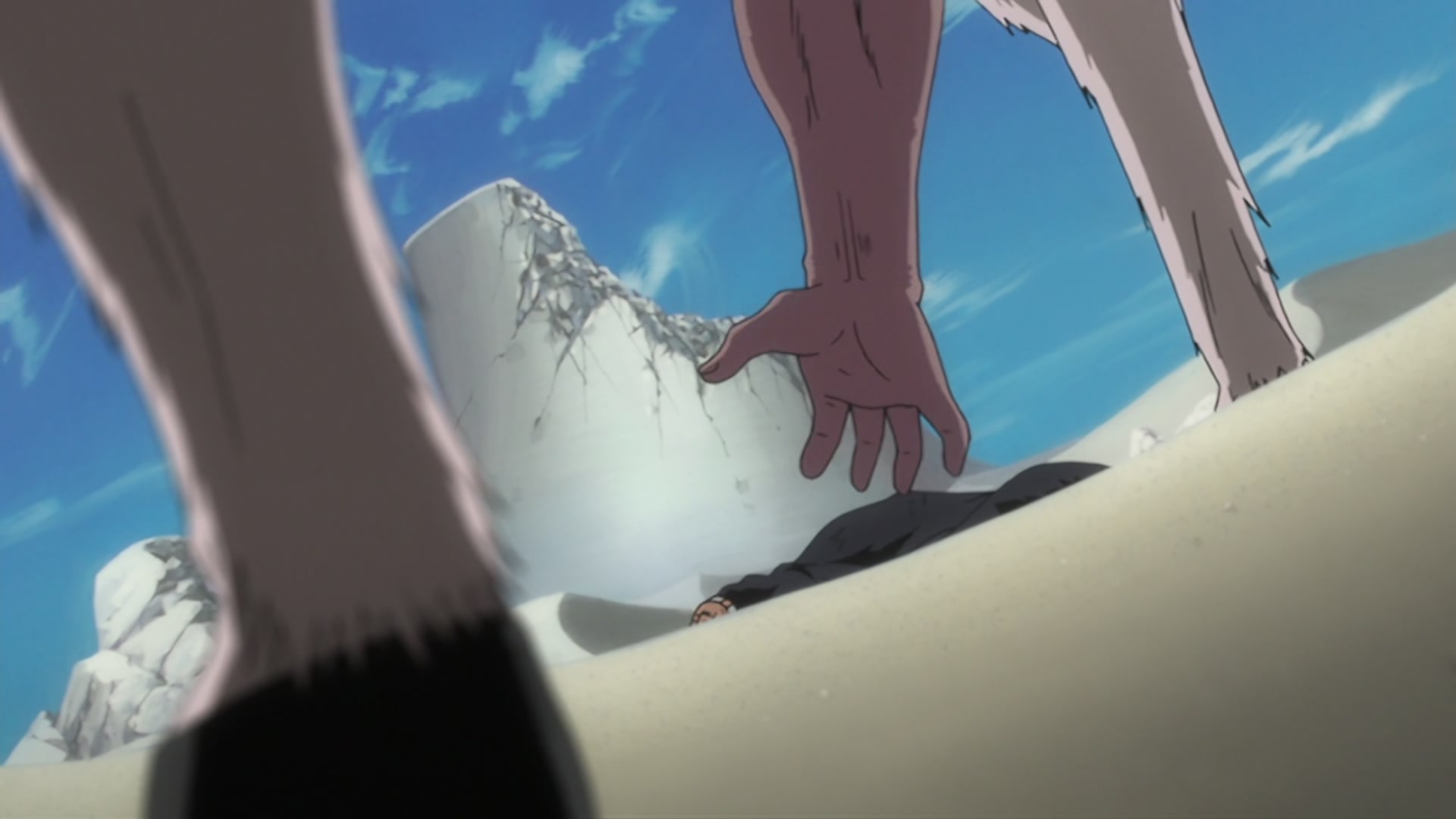 Bleach Ep 195: The Ultimate Union! Pesche's Seriousness @ 00:11:53