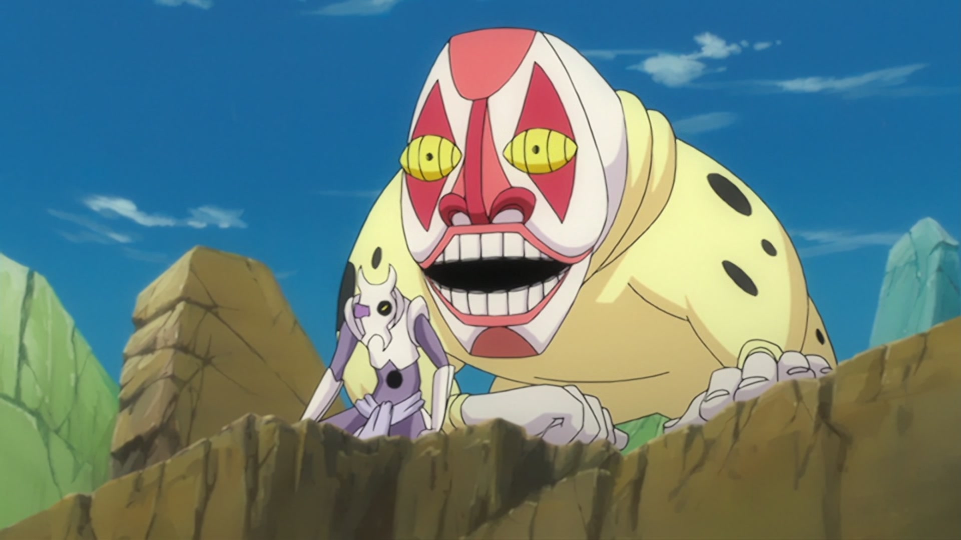 Bleach Ep 195: The Ultimate Union! Pesche's Seriousness @ 00:14:25