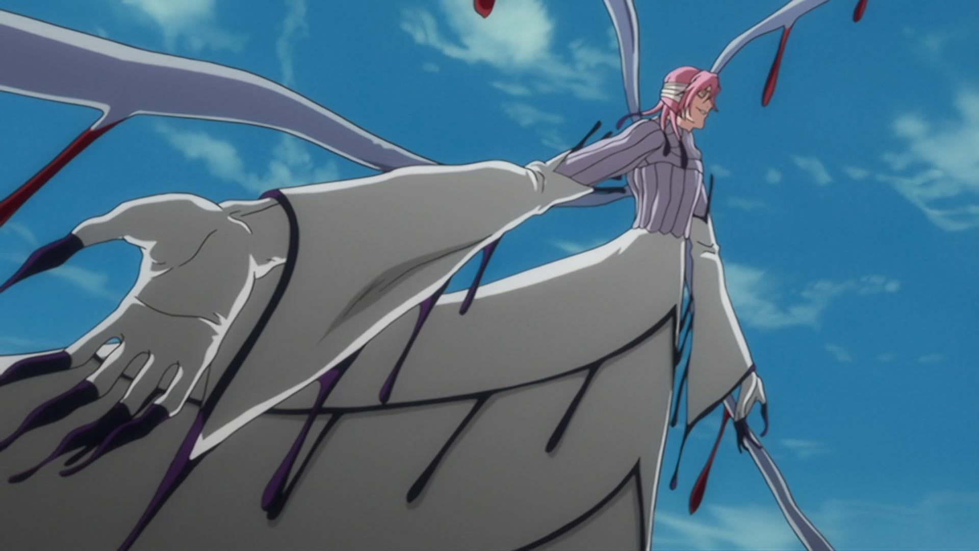 Bleach Ep 195: The Ultimate Union! Pesche's Seriousness @ 00:15:32