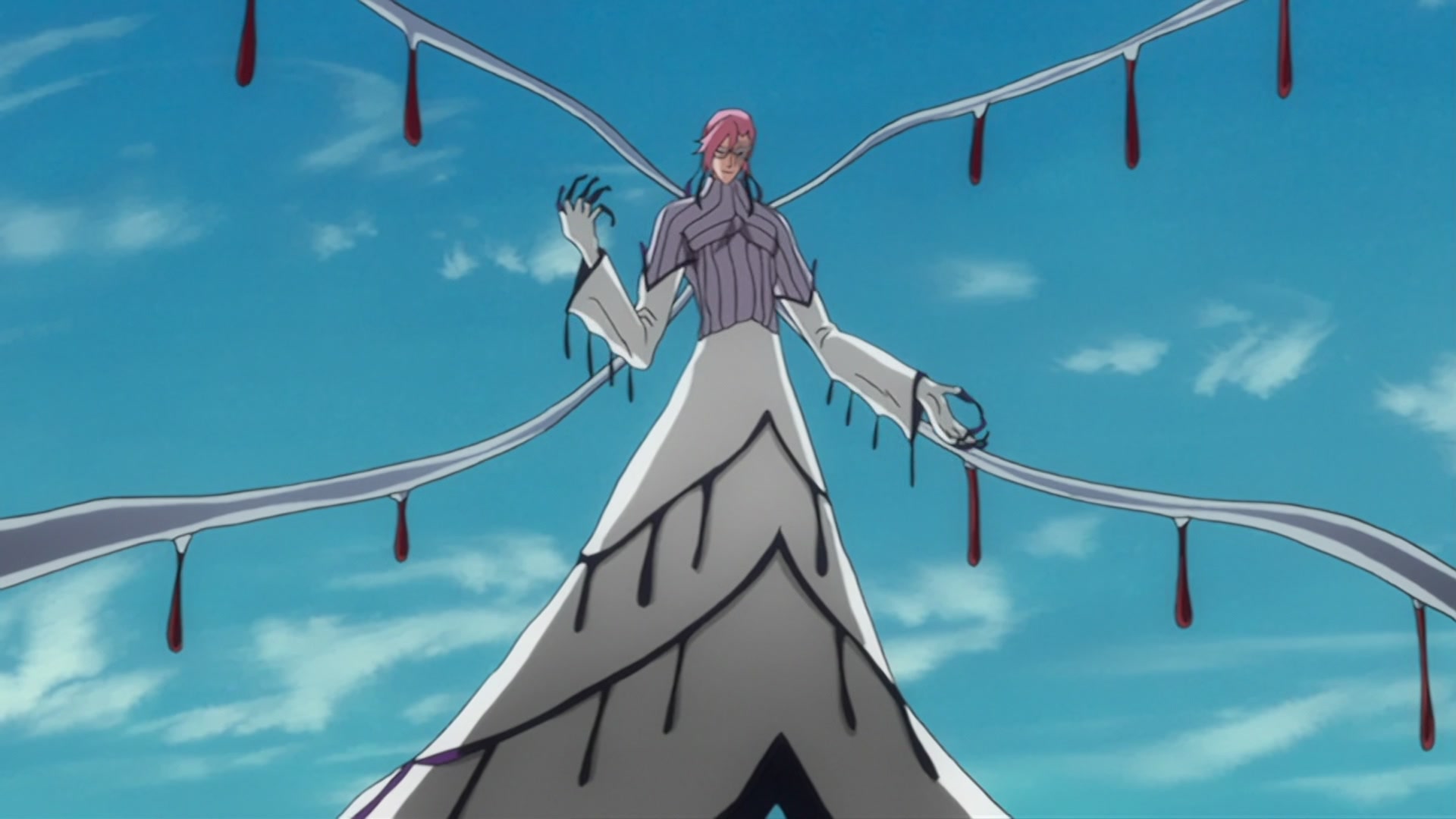 Bleach Ep 195: The Ultimate Union! Pesche's Seriousness @ 00:15:46